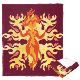Adventure Time Silk Touch Throw Blanket, 50" x 60", Fired Up