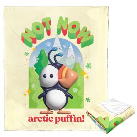 Elf Silk Touch Throw Blanket, 50" x 60", Not Now Arctic Puffin